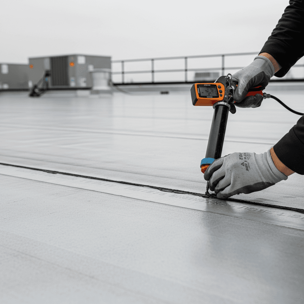 Commercial flat roofs